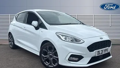 Used Ford Fiesta ST-Line 95 HP (69 kW) 2021 White Hatchback