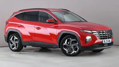 Usado Hyundai Tucson Premium 230 HP (169 kW) 2023 Vermelho SUV
