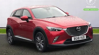 Red Used 2018 Mazda CX-3 Inclusive SUV | £11,799 (Fair price)