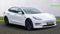 White Used 2021 Tesla Model 3 Standard Range Sedan | £16,199 (Fair price)