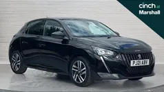 Black Used 2021 Peugeot 208 Allure Hatchback | £11,665 (Fair price)