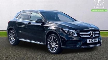 Usado Mercedes GLA180 AMG line 122 HP (89 kW) 2020 Preto SUV