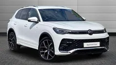 White New 2025 VW Tiguan R-line SUV | £38,095 (Fair price)