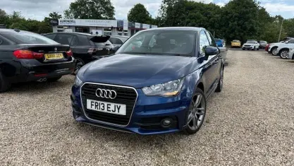 Used Audi A1 Sportback S-Line 122 HP (89 kW) 2013 Blue Hatchback