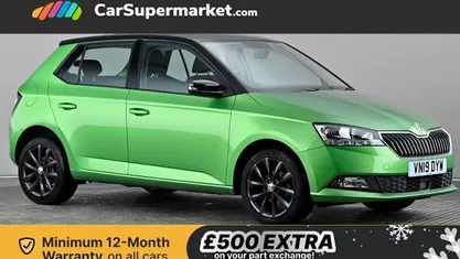 Green Used 2019 Skoda Fabia Colour Edition Hatchback | £9,197 (Fair price)