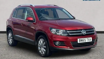 Used VW Tiguan Match 150 HP (110 kW) 2015 Red SUV