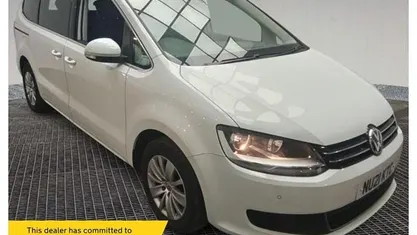 Used VW Sharan SE 150 HP (110 kW) 2021 White MPV