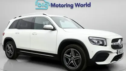 Used Mercedes GLB200 AMG line 150 HP (110 kW) 2022 White SUV
