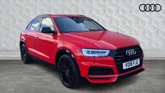Red Used 2018 Audi Q3 Black Edition SUV | £18,950 (Good price)