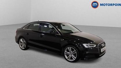 Usado Audi A3 S-Line 150 HP (110 kW) 2018 Preto Sedan