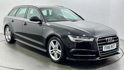 Usado Audi A6 S-Line 190 HP (139 kW) 2018 Preto Carrinha