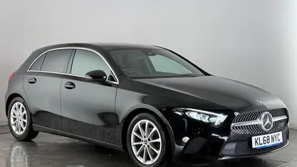 Used Mercedes A180 116 HP (85 kW) 2019 Black Hatchback