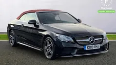 Black Used 2019 Mercedes C300 AMG Line Premium Cabriolet | £20,599 (Good price)