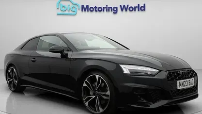 Used Audi A5 Black Edition 245 HP (180 kW) 2023 Black Coupe