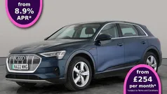 Blue Used 2022 Audi e-tron Advanced SUV | £18,538 (Good price)