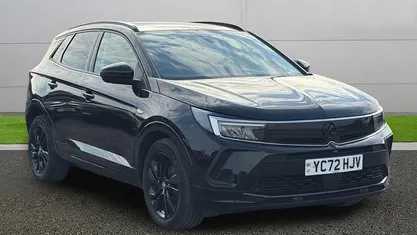 Used Vauxhall Grandland X GS Line 131 HP (96 kW) 2022 Black SUV