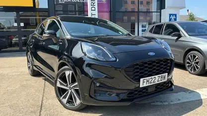 Used Ford Puma ST-Line X 155 HP (114 kW) 2022 Black SUV