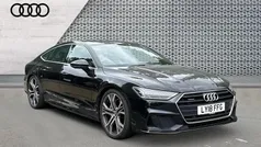 Black Used 2018 Audi A7 S-Line Hatchback | £28,007 (Fair price)