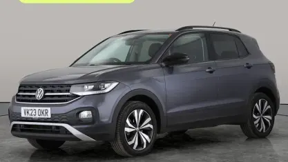 Used VW T-Cross Black Edition 110 HP (80 kW) 2023 Grey SUV