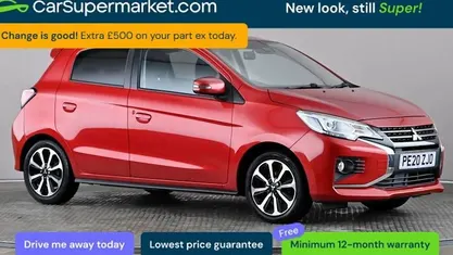 Used Mitsubishi Mirage Edition 80 HP (58 kW) 2020 Red Hatchback