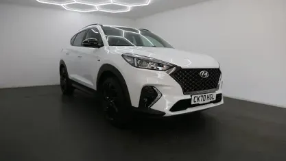 Used Hyundai Tucson N Line 136 HP (100 kW) 2020 White SUV