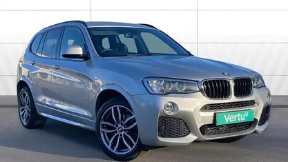 Used BMW X3 M Sport 190 HP (139 kW) 2017 Silver SUV