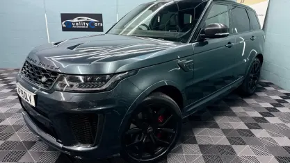 Used Land Rover Range Rover Sport SVR 575 HP (422 kW) 2019 Grey SUV