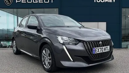 Used Peugeot 208 Active 102 HP (75 kW) 2020 Grey Hatchback