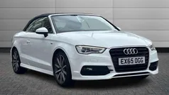 White Used 2015 Audi A3 Cabriolet S-Line Cabriolet | £14,500 (Fair price)