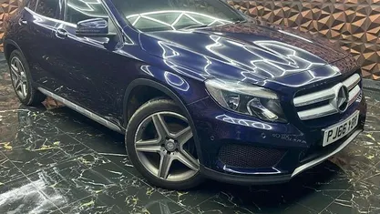 Used Mercedes GLA200 AMG line 156 HP (114 kW) 2016 Blue SUV