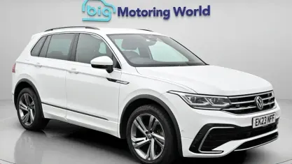 Used VW Tiguan R-line Edition 150 HP (110 kW) 2023 White SUV