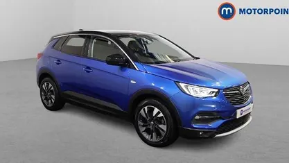 Used Vauxhall Grandland X SRi 131 HP (96 kW) 2020 Blue SUV