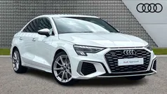 White Used 2021 Audi S3 Comfort Sedan | £28,995 (Fair price)
