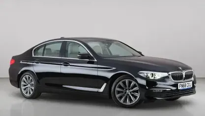 Used BMW 520 190 HP (139 kW) 2018 Black Sedan