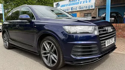 Gebraucht Audi Q7 S-Line 272 PS (200 kW) 2018 Blau SUV
