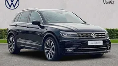 Black Used 2019 VW Tiguan R-line SUV | £24,346 (Fair price)