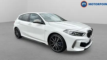 Used BMW M135 306 HP (225 kW) 2023 White Hatchback