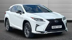 White Used 2017 Lexus RX450h Sport Line SUV | £22,795 (Fair price)