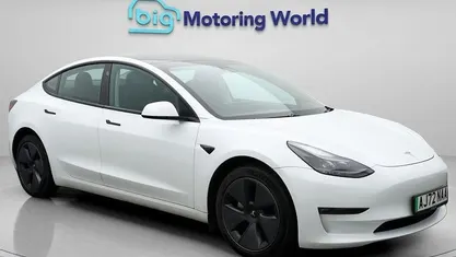 Used Tesla Model 3 Long Range AWD 366 kW (498 HP) 2022 White Sedan