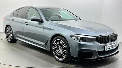 Used BMW 530e M Sport 252 HP (185 kW) 2019 Blue Sedan