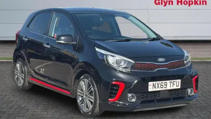 Used Kia Picanto GT-Line S 84 HP (61 kW) 2019 Black Hatchback