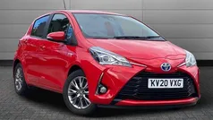Red Used 2020 Toyota Yaris Hybrid Hatchback | £13,495 (Fair price)