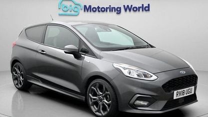 Używany Ford Fiesta ST-Line X 140 KM (102 kW) 2018 Szary Hatchback