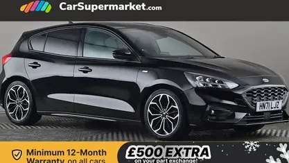 Black Used 2020 Ford Focus ST-Line X Hatchback | £14,897 (Fair price)