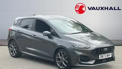 Used Ford Fiesta ST-Line 125 HP (91 kW) 2021 Grey Hatchback