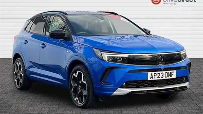 Used Vauxhall Grandland X Ultimate 131 HP (96 kW) 2023 Blue SUV
