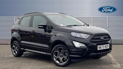 Used Ford Ecosport ST-Line 125 HP (91 kW) 2022 Black SUV