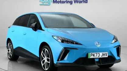 Used MG MG4 EV Trophy 150 kW (204 HP) 2024 Blue Hatchback