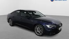 Blue Used 2022 Audi A6 Black Edition Sedan | £26,199 (Fair price)