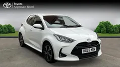 White New 2025 Toyota Yaris Hybrid Design Hatchback | £20,850 (Fair price)